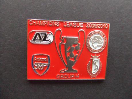Champions league 2009-2010 groep H ,AZ,Arsenal